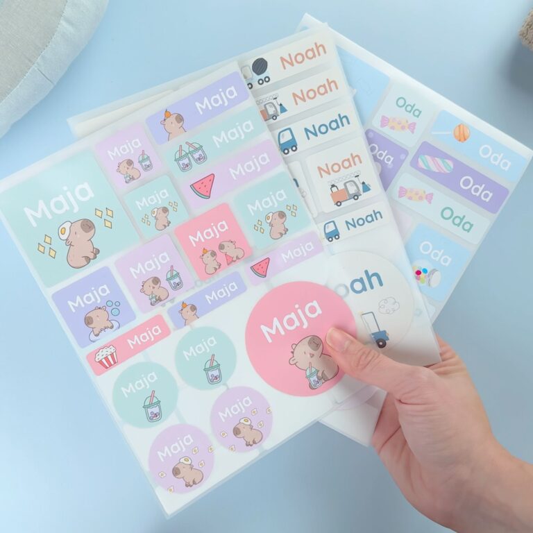 Large Name Labels