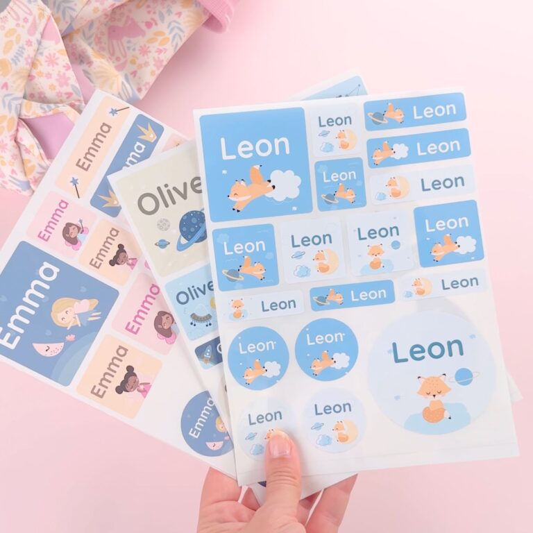 Large Name Labels
