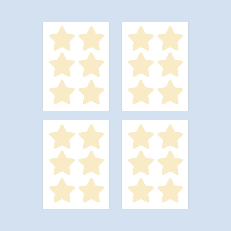 Glow-in-the-Dark Wall Stickers: Stars