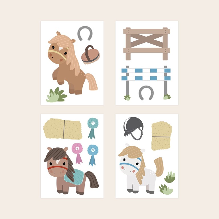 Horses Wall Stickers