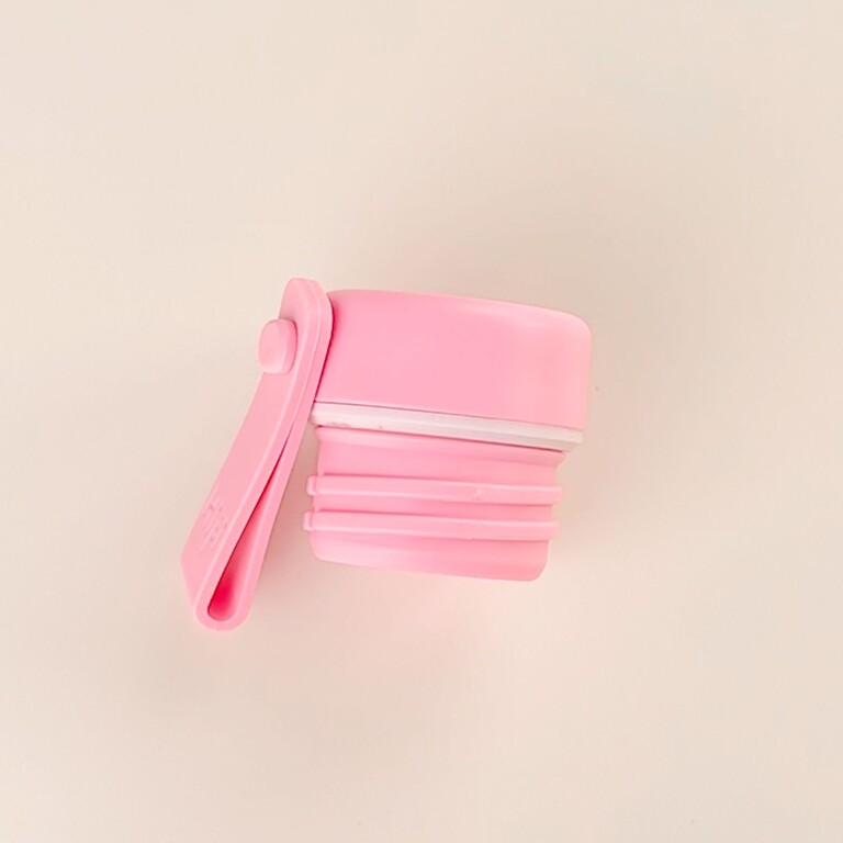 Screw cap for drinking bottle, pink