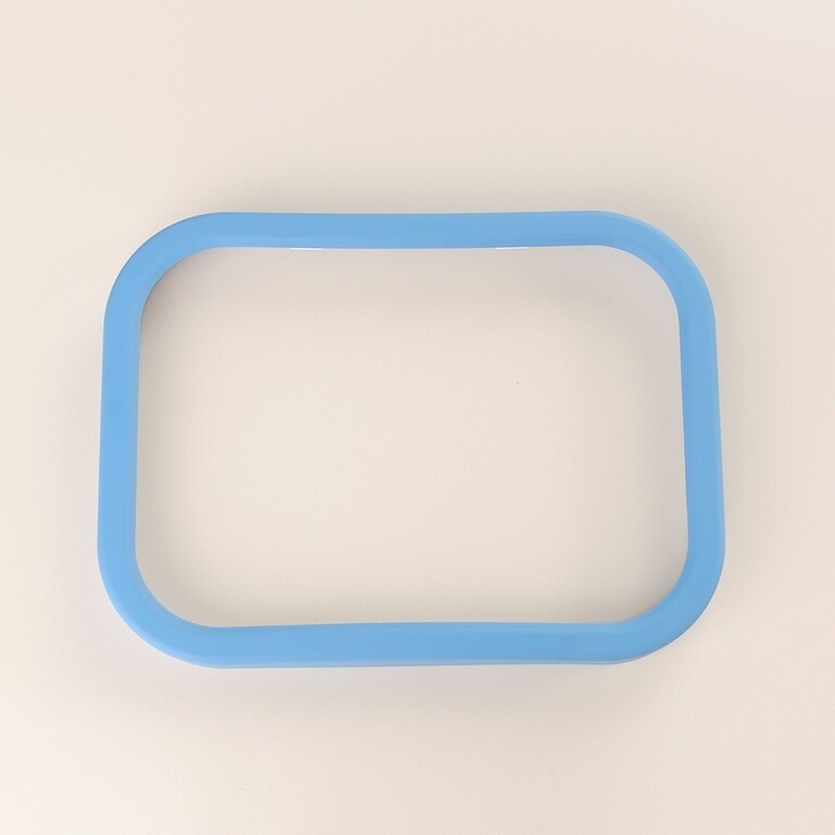 Rubber seal for lunchbox, blue